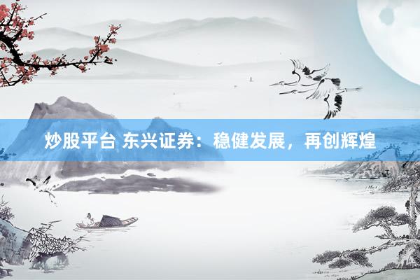 炒股平台 东兴证券：稳健发展，再创辉煌