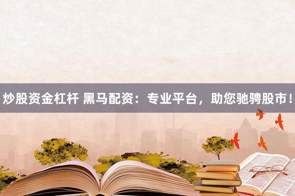 炒股资金杠杆 黑马配资：专业平台，助您驰骋股市！